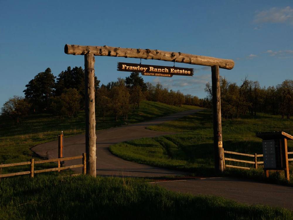 Frawley Ranch Estates entrance gate