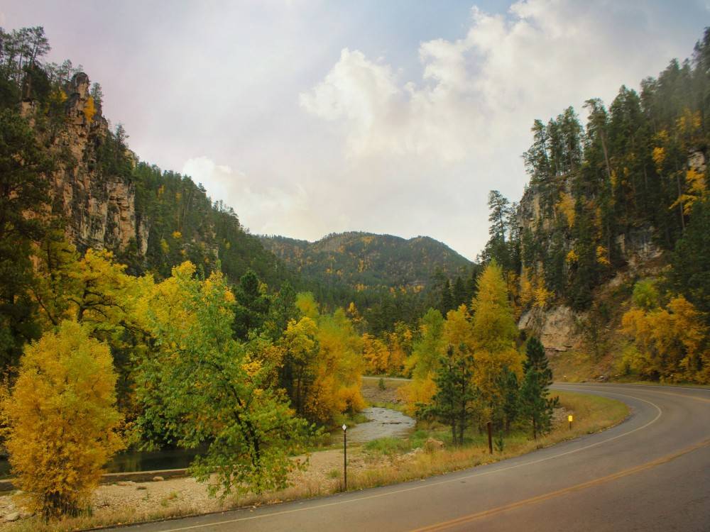 Spearfish Canyon in the Fall