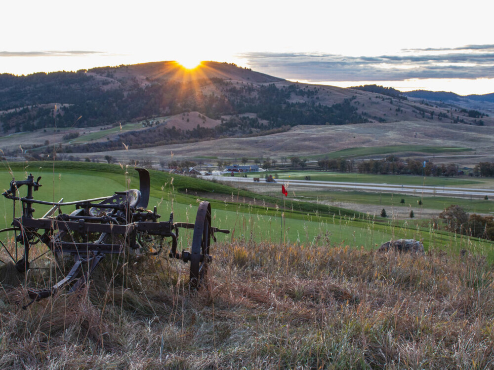 Sunrise Over 3 Green & Elkhorn Peak