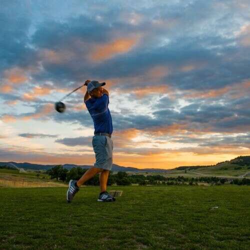 17 Tee at Sunset