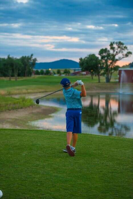 18 Tee at Sunset